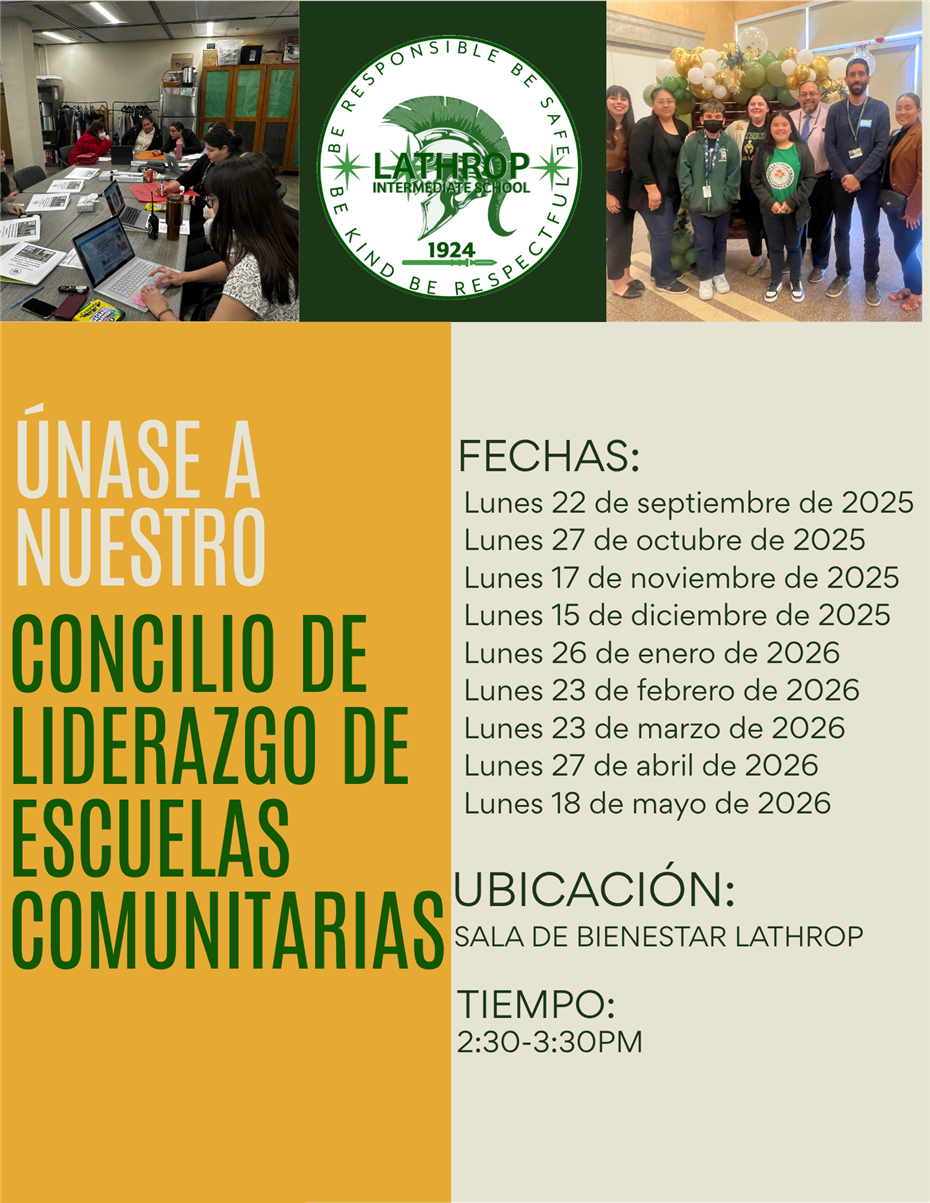 Community Schools Leadership Council 
